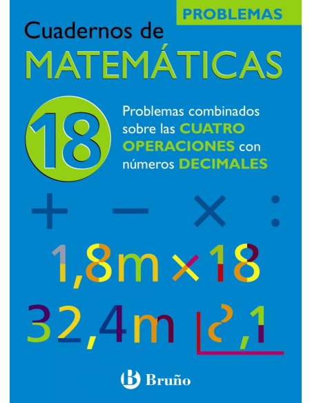 N CUADMATEMATICAS 18PROBLCUATRO OPERACIONES Nº DECIMAL